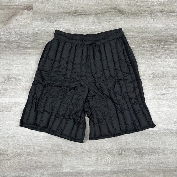 Holzweiler Black Down Feather Puffer Shorts - Picture 1 of 6